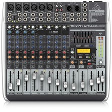 Xenyx QX1222USB 16-Input 2/2-Bus Mixer with Xenyx Mic Preamps and Compressors,