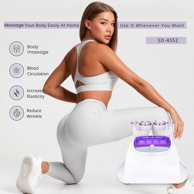 Pro 4 Attachments Beauty Machine for Improve Sagging Skin & Targeted Body Zones