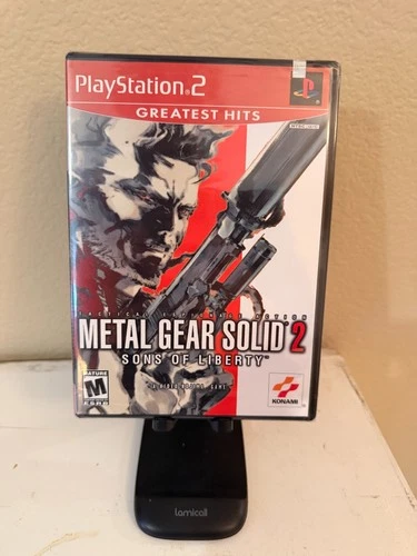 Metal Gear Solid 2: Sons of Liberty Greatest Hits PS2 NEW FACTORY SEALED!