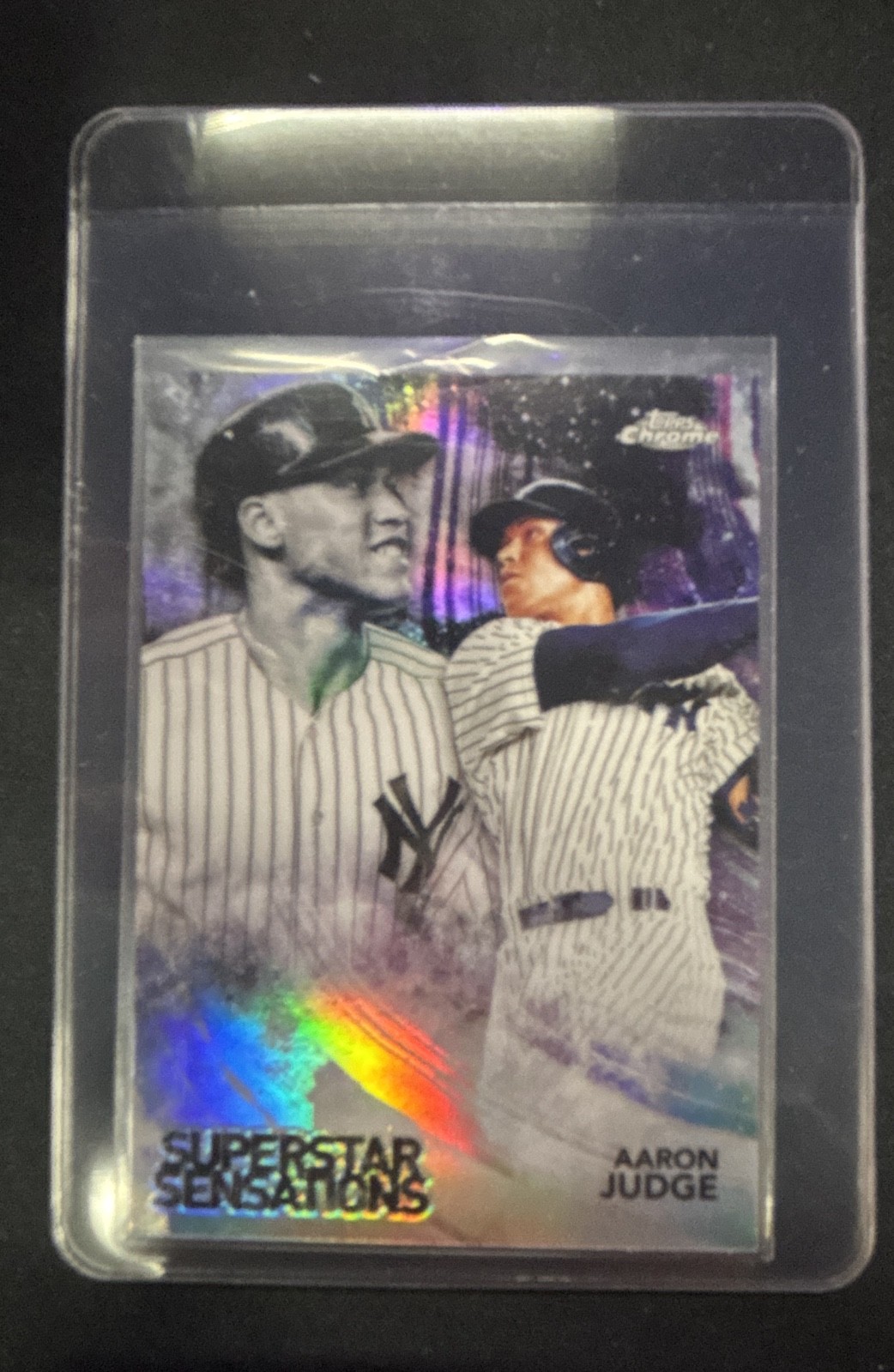 2018 Topps Chrome - Superstar Sensations Aaron Judge #SS-1