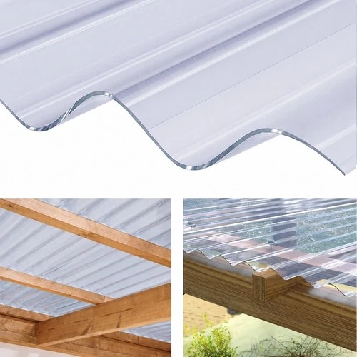 Clear Plastic Corrugated Roofing Sheets Shed Pergola Lean To Roof Panels
