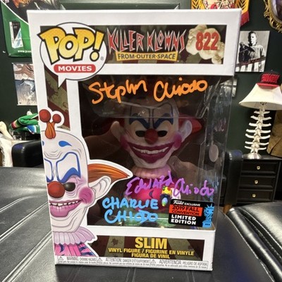 Funko Pop! Vinyl Killer Klowns Slim #822 2019 Fall Convention Autographed