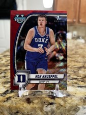 2024 Bowman U Chrome Kon Knueppel Red Wave Refractor /46