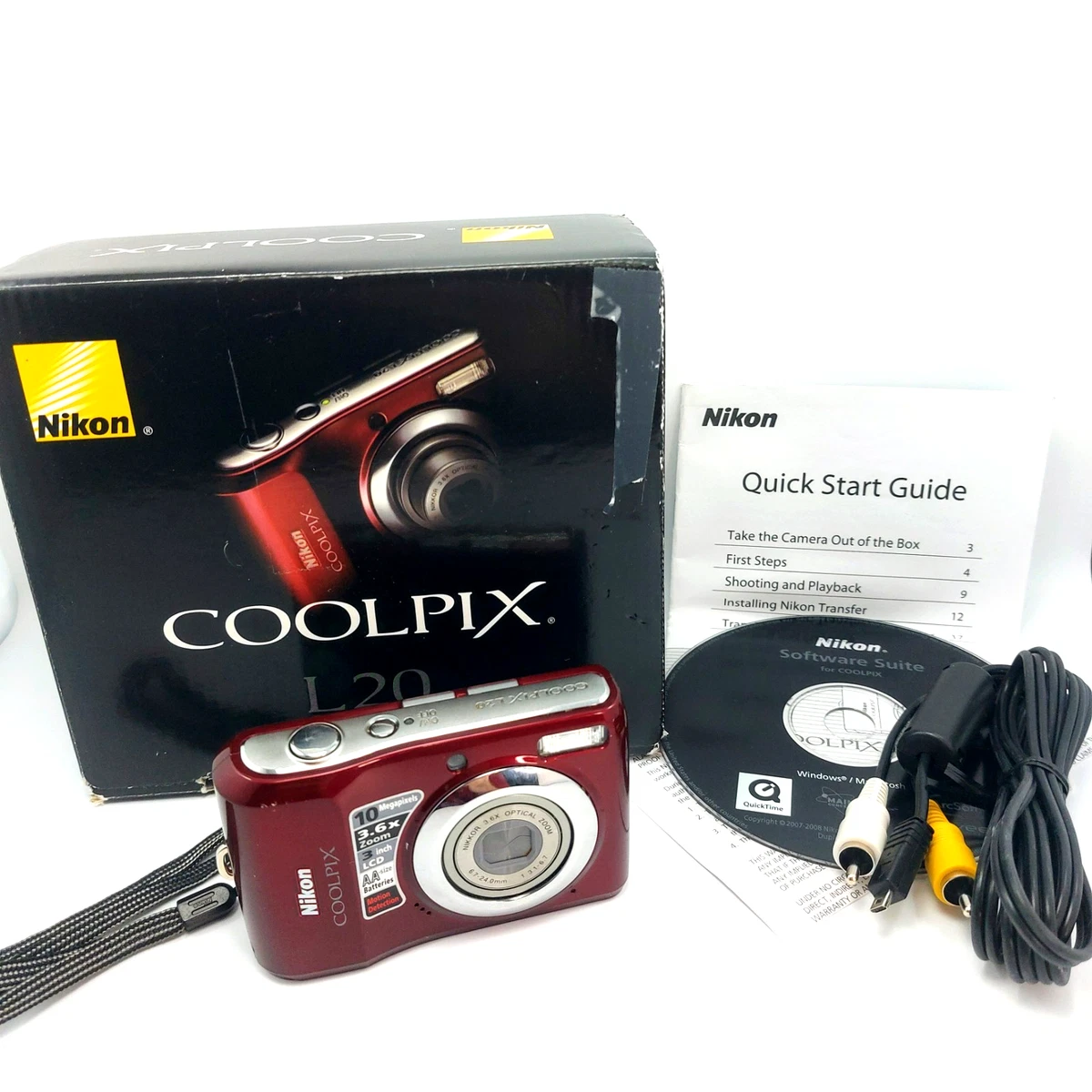 Nikon Coolpix L20 Digital Cameras for Sale | Shop New & Used