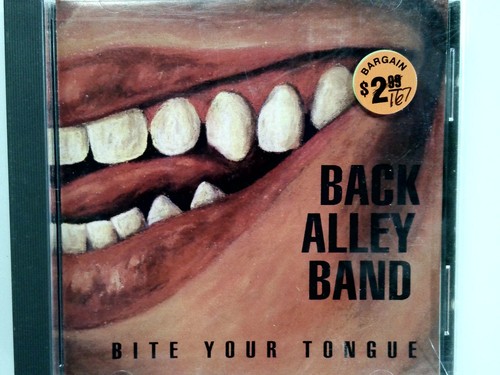 Back Alley Bande - Bite Your Tongue CD 1991 Rock Indie USA - Photo 1 sur 2