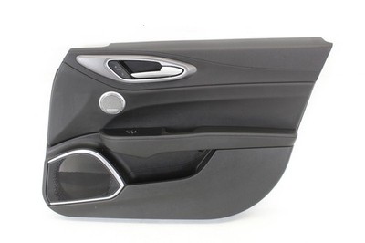 2017-2022 ALFA ROMEO GIULIA FRONT RIGHT SIDE DOOR TRIM COVER PANEL BLACK OEM