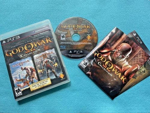 God of War Collection CIB GoW PS3 Pre-owned Sony 2009 Remastered Playstation 3