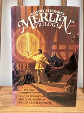 Mary Stewart: The Merlin Trilogy - HC/DJ - 1980 -  Greg Hildebrandt Cover Art