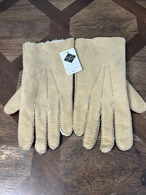 Lambskin lined premium winter gloves size XL 10.5-11 made in Germany **New**