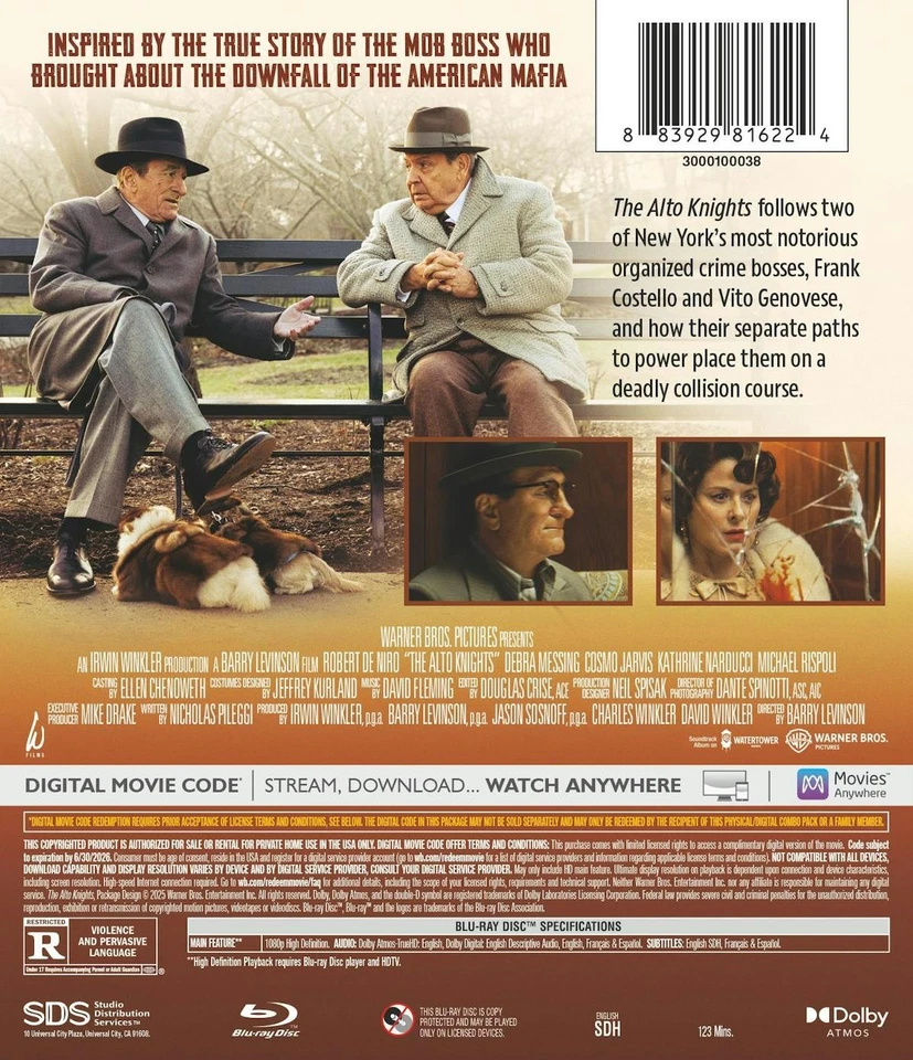 The Alto Knights Blu-ray  NEW - Image 4 of 4