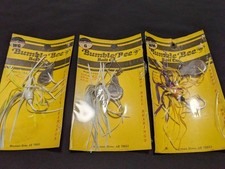 Bumble Bee spinnerbait 1/4oz set of 3 Near Mint1 Bumble Bee Bait Co. American