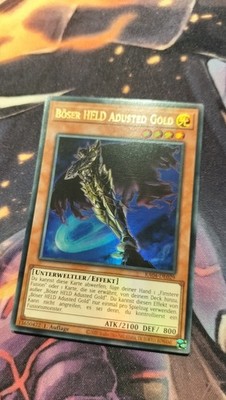 Yu-Gi-Oh! 1x Böser Held Adusted Gold  Ultra Rare Ra04  Nm De 