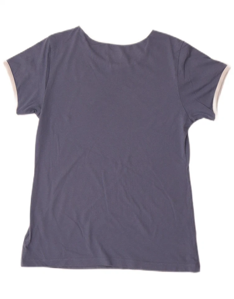 Camiseta Top Mujer NEW BALANCE UK 12 Mediana Azul Algodón FN25 Foto 2 de 3