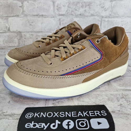 Nike Air Jordan Retro 2 Low SP Two 18 Rocky Tan DV7129 222 Men's Size 6.5