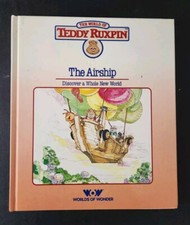 The World Of Teddy Ruxpin The Airship Hardcover Book 1985
