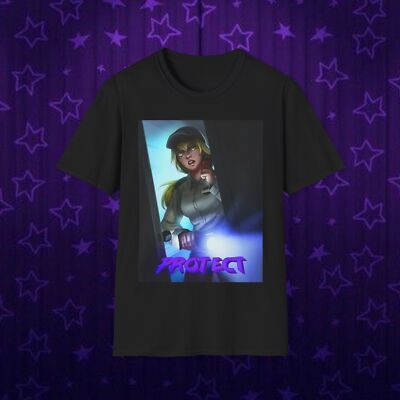 Security Breach Vanessa Fnaf Five Night At Freddy s Unisex Softstyle T-Shirt