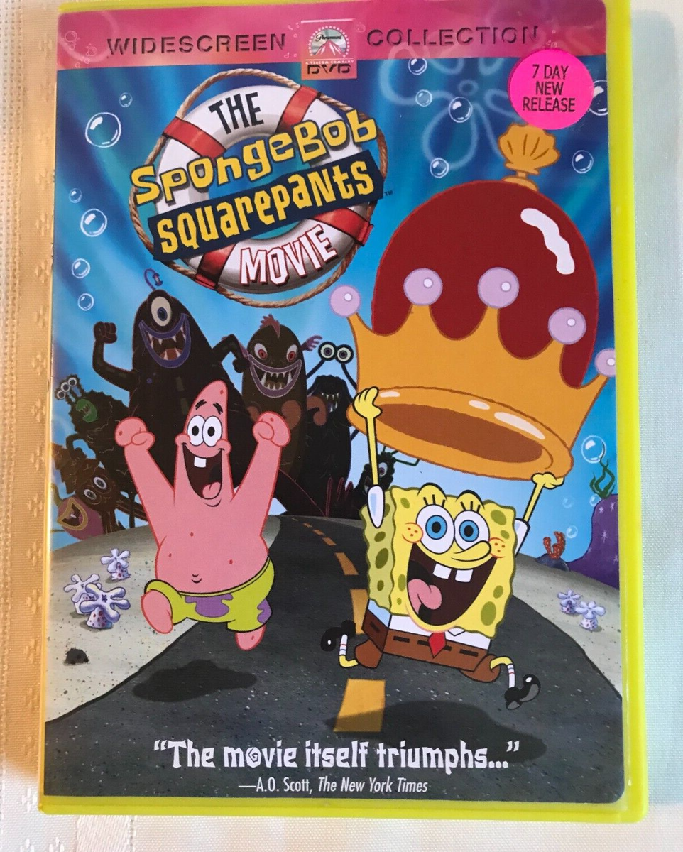 (未使用･未開封品)　The Spongebob Squarepants Movie (Full Screen Edition) gsx453j $_10.JPG