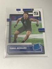 2022 Donruss Rated Rookies #397 Terrel Bernard - Buffalo Bills