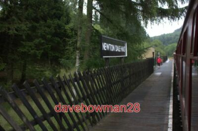 PHOTO  NEWTON DALE HALT TAKEN FROM A PICKERING BOUND TRAIN ON THE N YORKS MOORS