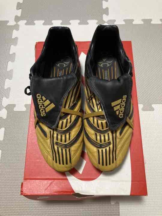 Adidas Predator Absolute TRX HG Gold 748820 US 8.5 Soccer Cleats