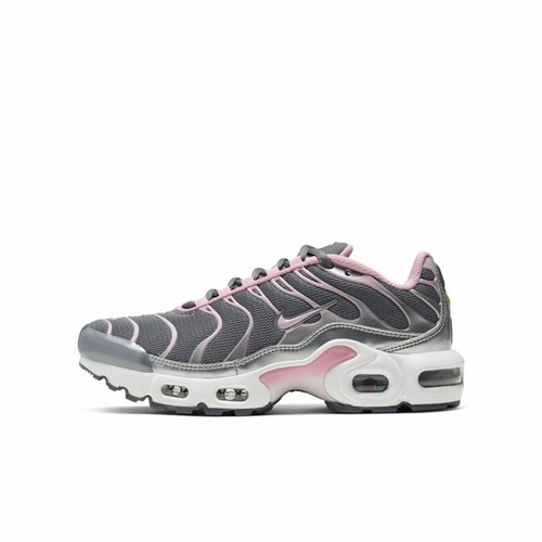 Kids Nike Air Max Plus GS Trainers CD0609 008 Grey/Pink Size UK 6 | eBay