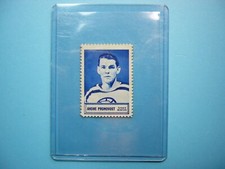 1960/61 1961/62 TOPPS NHL HOCKEY STICKER STAMP CARD INSERT ANDRE PRONOVOST