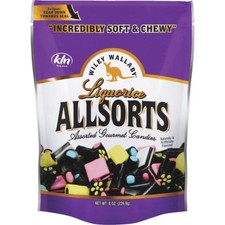 (Case of 10) Wiley Wallaby Australian Style Allsorts Liquorice