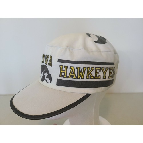 Iowa Hawkeyes NCAA Vintage USA Painters Hat Cap Stretch RARE - Picture 3 of 12