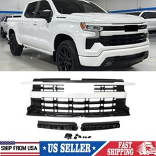 For 2022 2023 2024 Chevy Silverado 1500 Ltz Summit White Front Bumper Grille Us