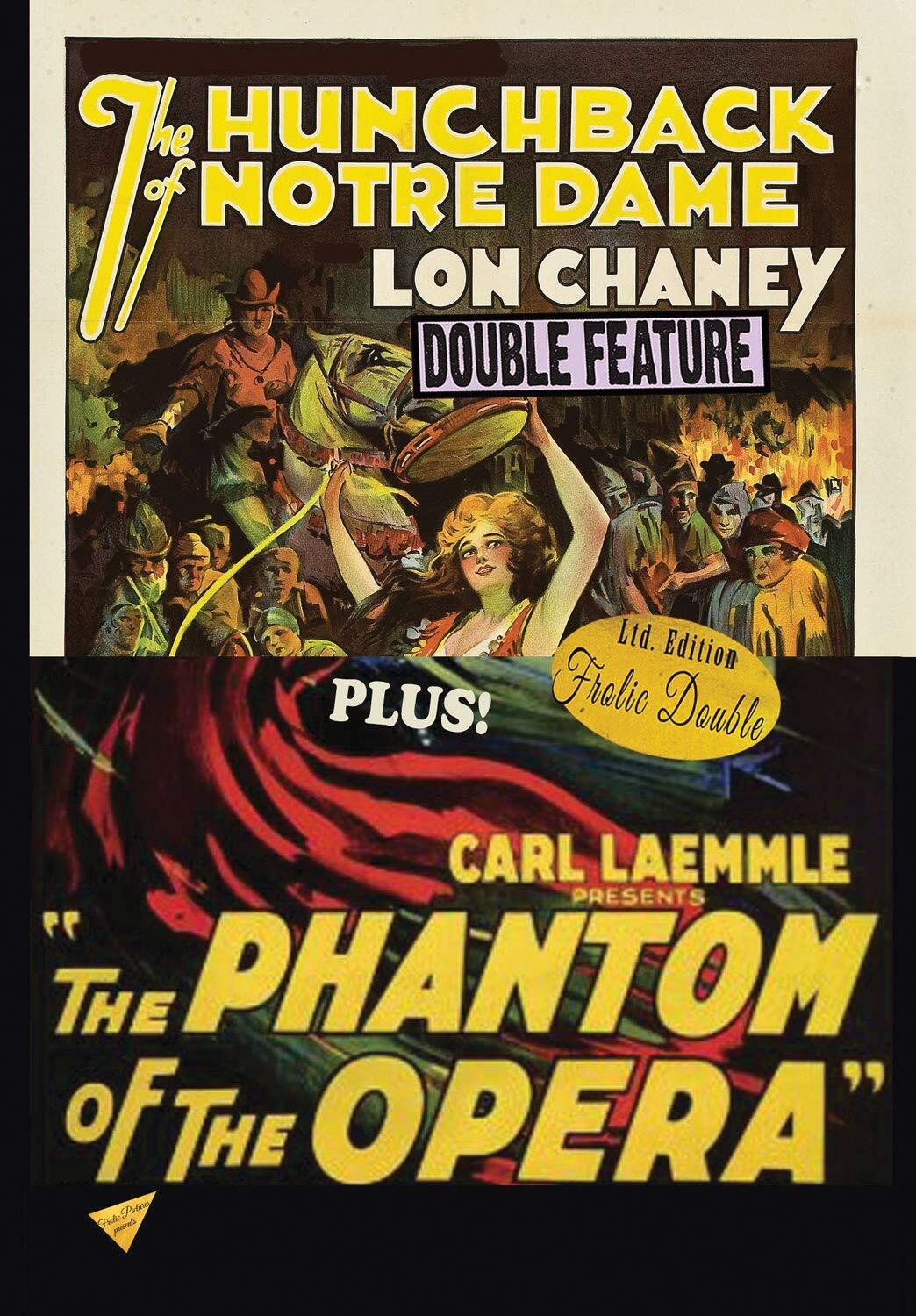 The Hunchback of Notre Dame / The Phantom of the Opera (DVD) Lon Chaney