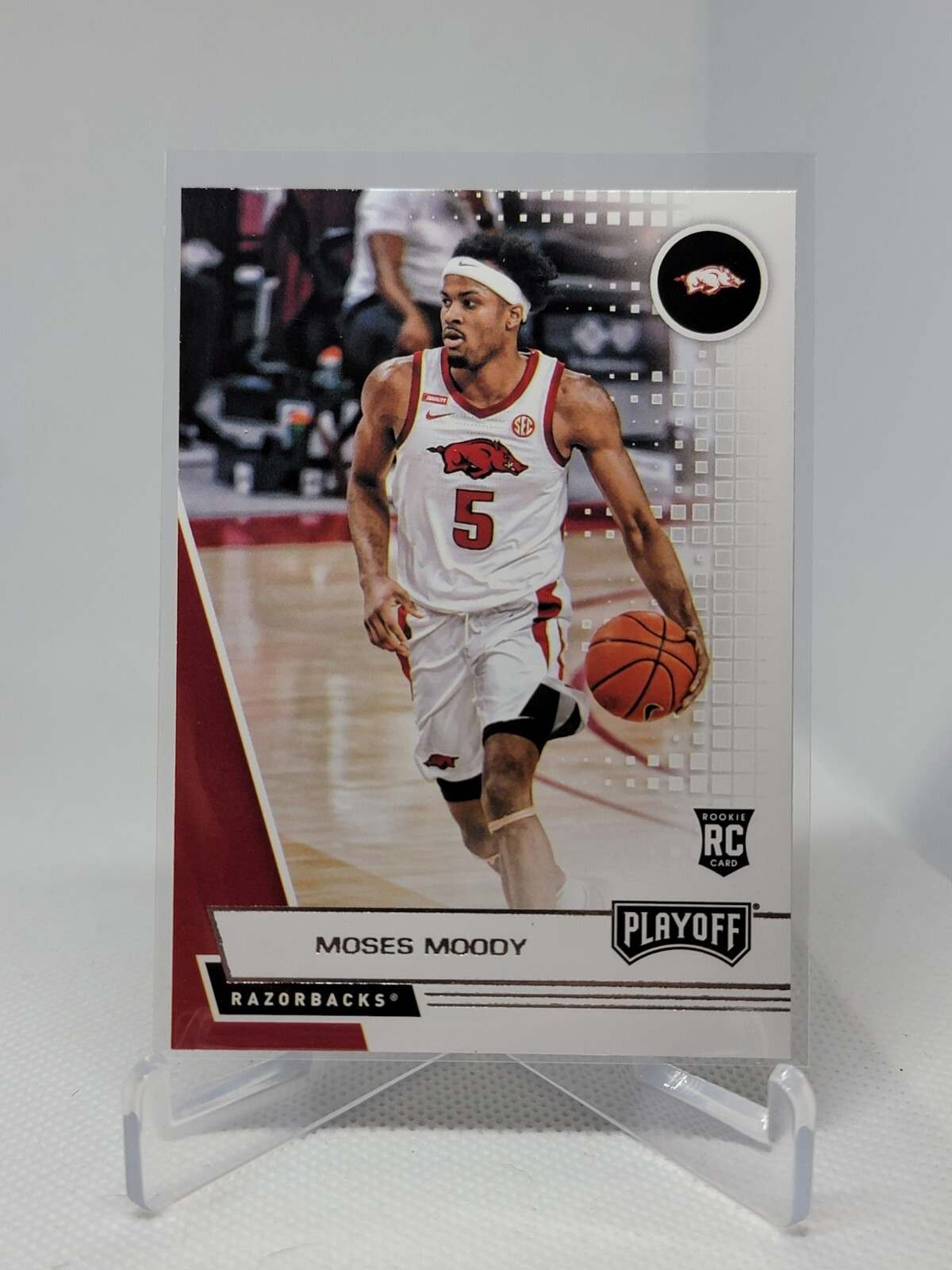 2021-22 Panini Chronicles Draft Picks Playoff #362 Moses Moody RC Arkansas B8B