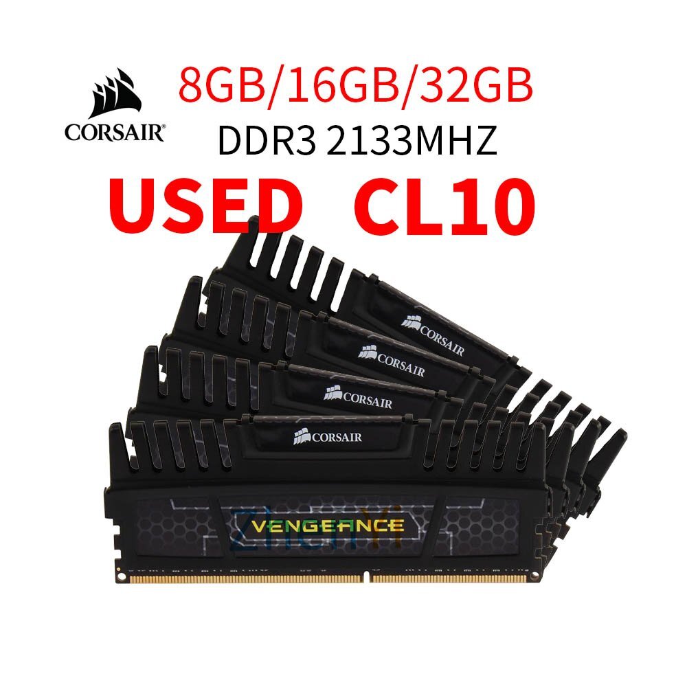 32GB 16GB 8GB DDR3 2133Mhz PC3-17000 OC 240Pin DIMM