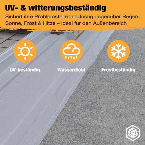 Flüssigkunststoff für Abdichtung & Reparatur 300g/5kg Bodenbeschichtung - Bild 3 von 7