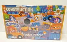 Brand New Taozi & Lizhi Construction Floor Puzzle - 2 X 3 Feet- 46 Pieces
