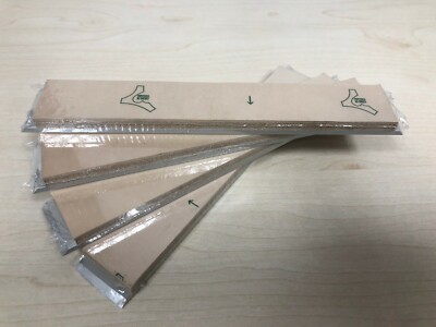 Apex Edge Pro Italian A-grade 2 (TWO) leather Strops on an aluminum blank NEW