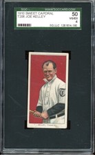 1909-11 Sweet Caporal Baseball T206 Joe Kelley SGC 4