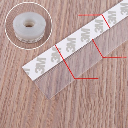 5M/16FT Weather Stripping Door Seal Strip Self Adhesive Bottom Sweep Stopper - Picture 7 of 12