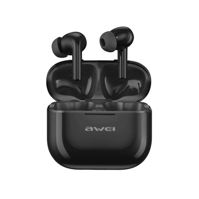 Wireless Bluetooth 5.3 Compact Fast Charging IPX6 Waterproof Awei Black
