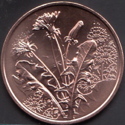 AUSTRIA 10 EURO 2022 ''DANDELION'' Copper UNC