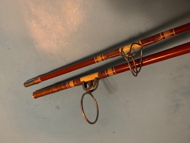 VINTAGE DAIWA 8 FOOT 12 TO 30 POUND CLASS 2-PIECE SURF