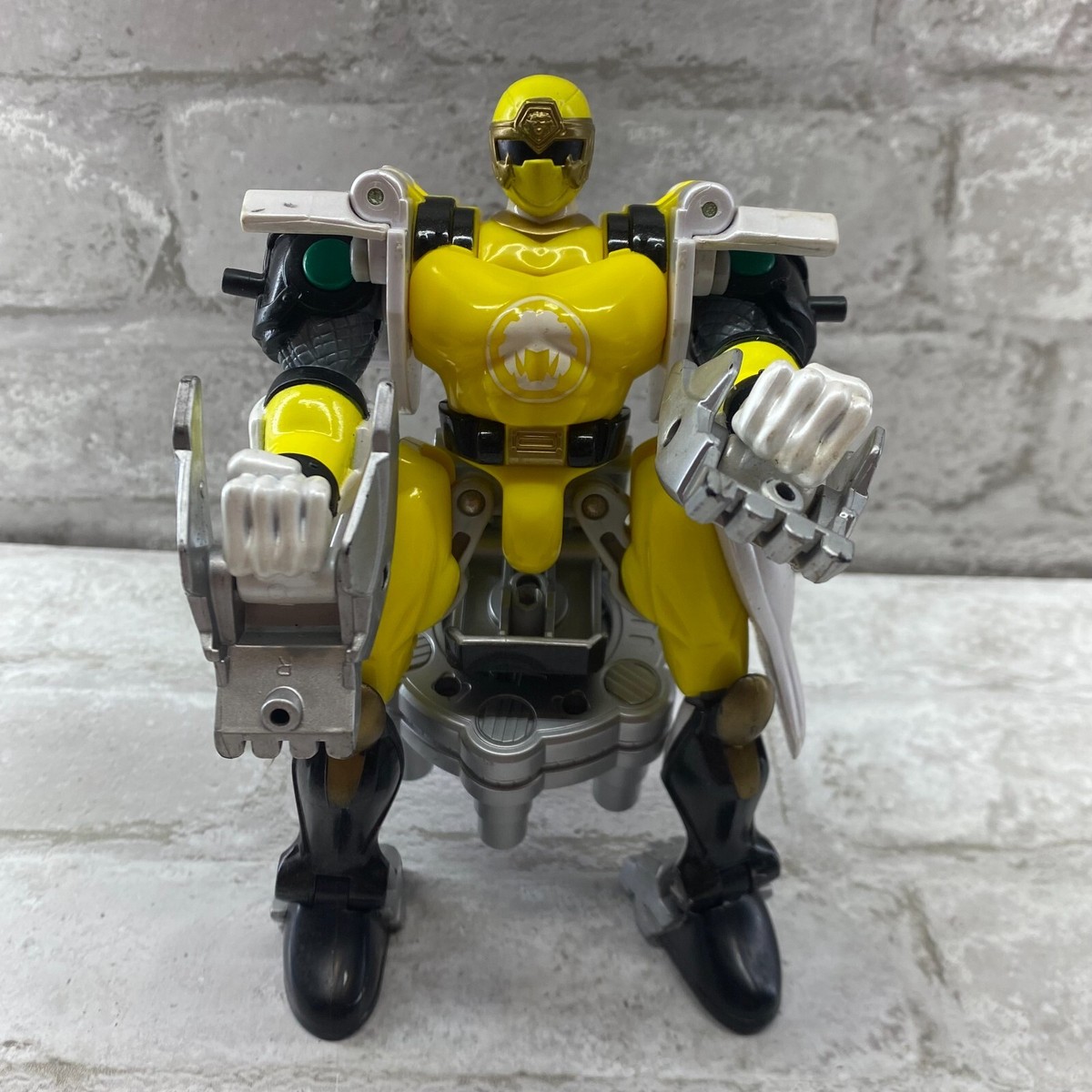 タママ Power Rangers Ninja Storm 2002 Bandai Triple Zord Morphin Yellow