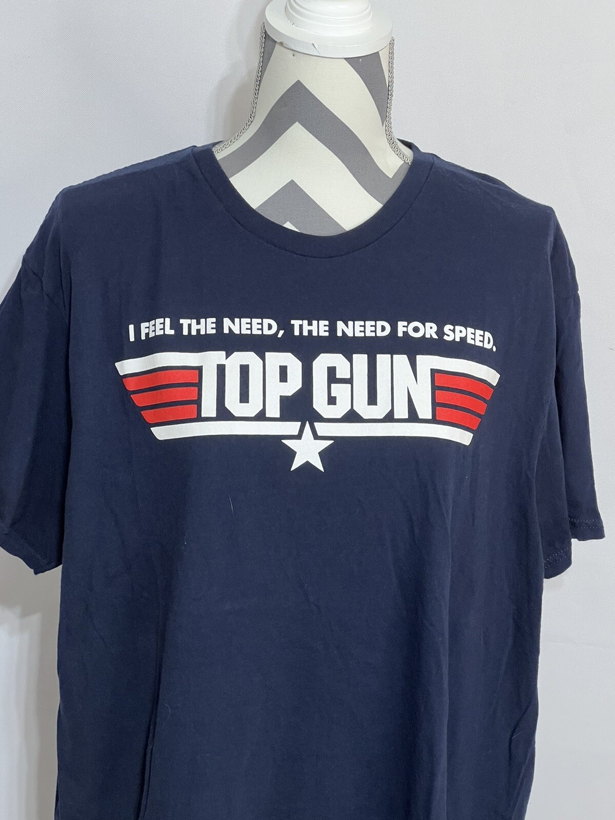 Top Gun Logo Authentic Collection Licensed Tshirt Ad… Gem