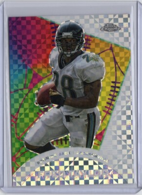 2023 Topps Composite Fred Taylor Topps Chrome All-Etch X-Fractor #CAE-20 Jaguars