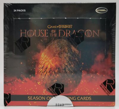 Game Of Thrones House of the Dragon Season 1 Trading Cards Hobby Box (Rittenhous