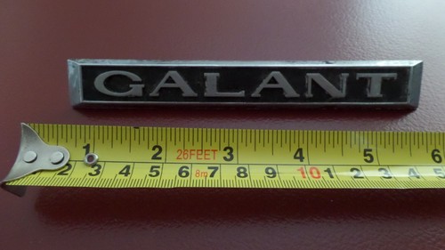 Original " Galant " Car Emblem Badge for Galant Mitsubishi Vehicle
