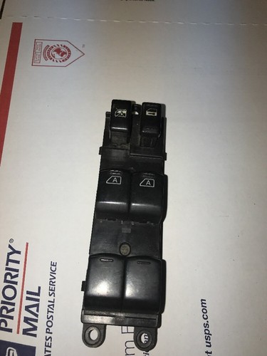 03 04 NISSAN PATHFINDER LE 3.5L V6 DRIVER LEFT SIDE MASTER POWER WINDOW SWITCH - Foto 2 di 5