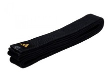adidas Master deluxe Gürtel schwarz 5 cm Judo Karate Ju-Jutsu Taekwondo
