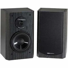 BIC AMERICA BICDV62SIB 175-Watt 2-Way 6.5-Inch Bookshelf and Surround Speakers