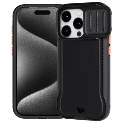 Tech21 EvoMax Tough Magsafe Case für Apple iPhone 15 Pro - Schwarz