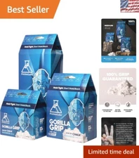 Premium 2.5 Oz Sports Chalk - Gorilla Grip for Rock Climbing & Weight Lifting